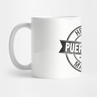 Hecho en Puerto Rico - Grunge Style Mug